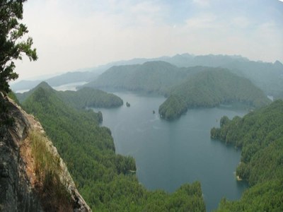 Jocassee Gorges, South Carolina Photo of Jocassee Gorges Area viewed from Jumping Off Rock
