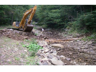 North River, Virginia During Construction Photo of the North River, Virginia Project During Construction
