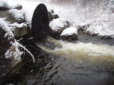 Culvert to be Replaced on Umpire Brook, Vermont Culvert to be replaced on Umpire Brook in Vermont