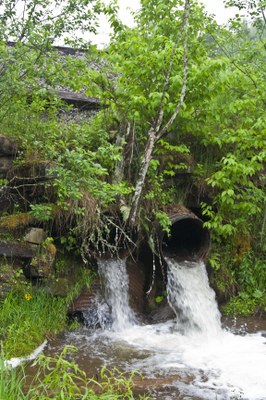 Photo of Beaver Creek Culverts Photo of the Beaver Creek Culverts to be replaced.